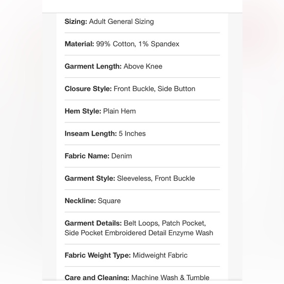 NEW Humankind Rainbow Overall Shorts • Super Cute!!! - Picture 6 of 8